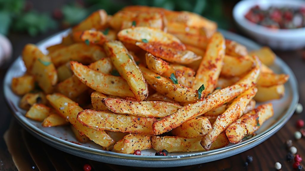 Frites au air fryer pour une alimentation maîtrisée